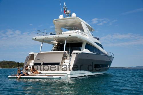 Prestige 750 Yacht technische daten